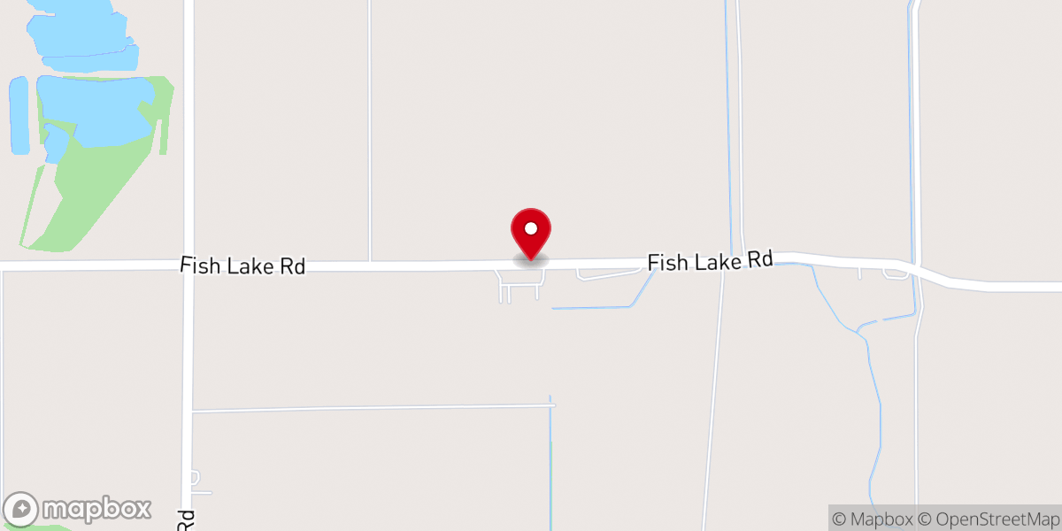 Map showing location of Scott's Chapel MB Church