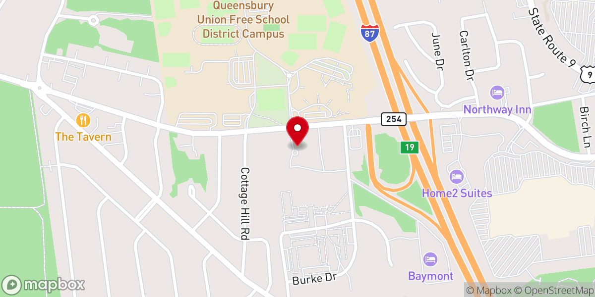 Map showing location of Our Lady of the Annunciation Roman Catholic Church