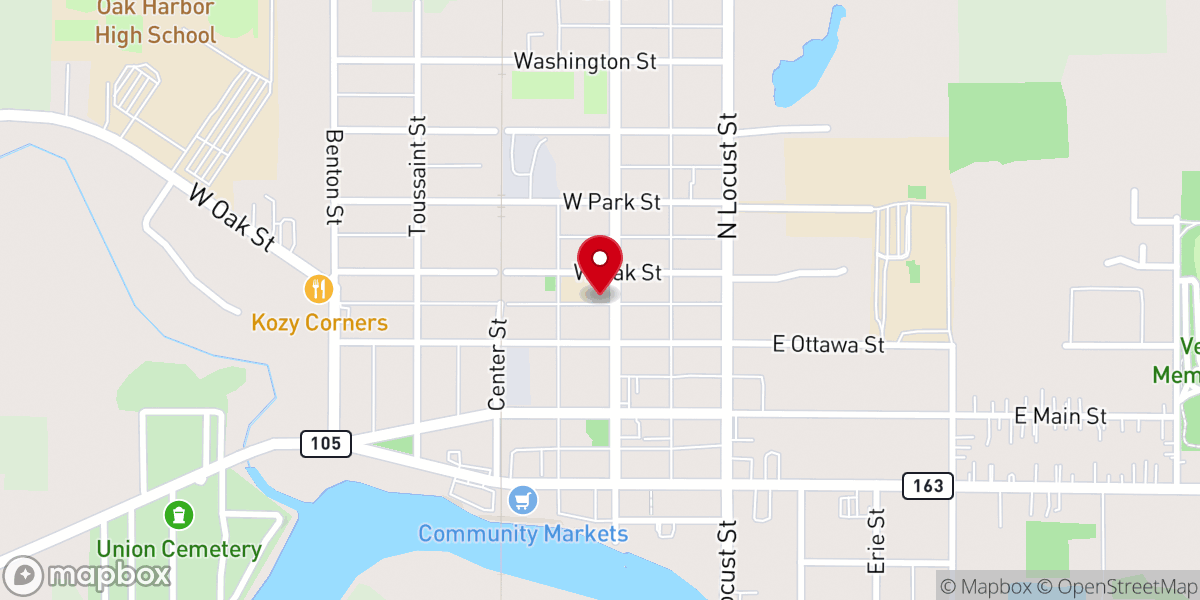 Map showing location of St Boniface Catholic Church