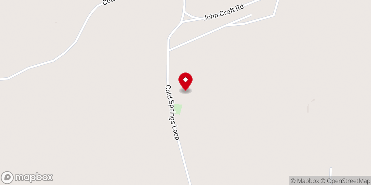 Map showing location of Bonnie Chapel