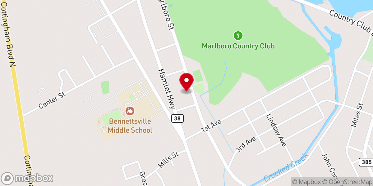 Map showing location of The Sword of Truth Outreach Ministries