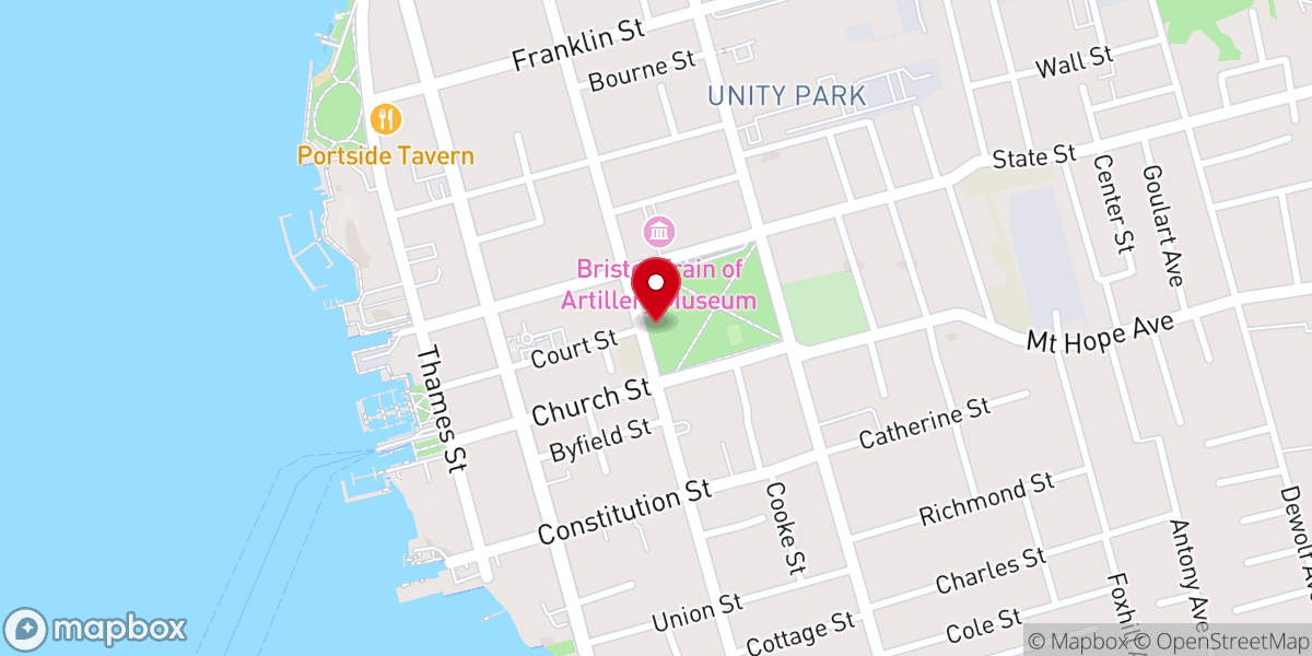 Map showing location of Stone Chapel