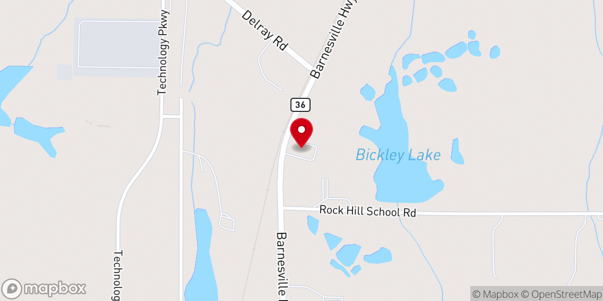 Map showing location of The Church of Jesus Christ of Latter-day Saints