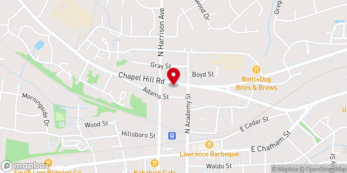 Map showing location of Abundante Gracia bilingual Church of God of Prophecy