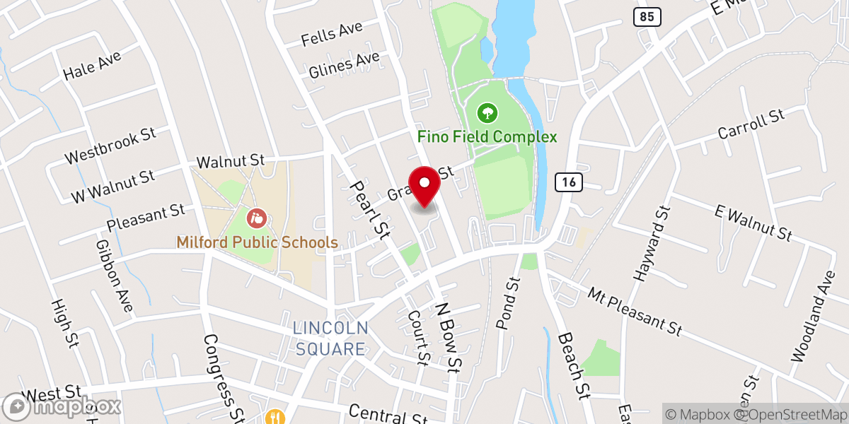 Map showing location of Saint Mary of the Assumption Church