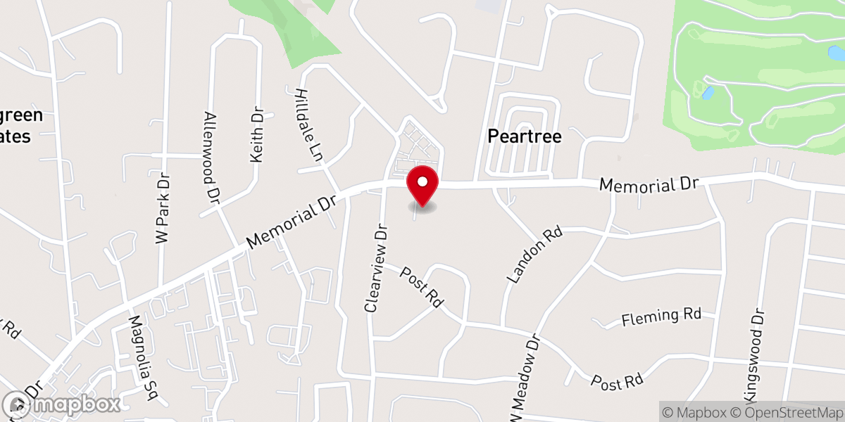 Map showing location of Discover Life Church