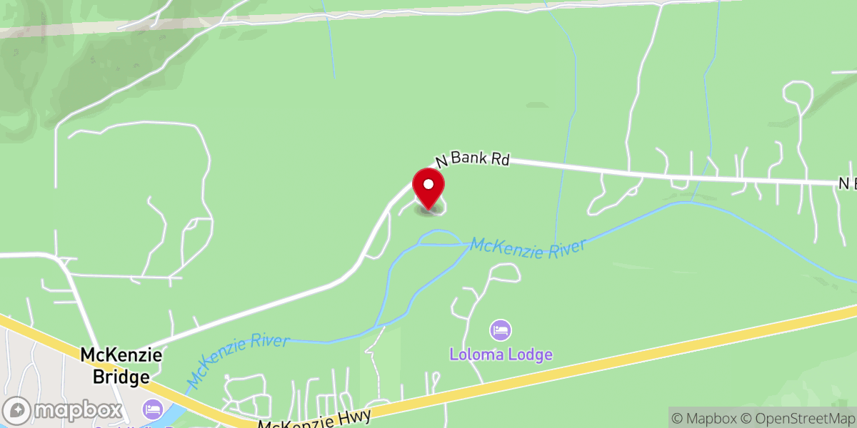 Map showing location of St Benedict Lodge Catholic Church