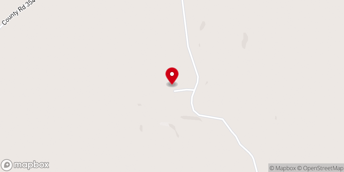 Map showing location of Mount Zion Church