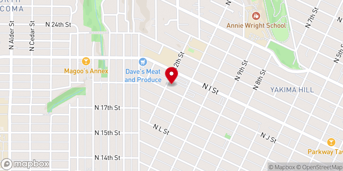 Map showing location of Saint Patrick Catholic Church