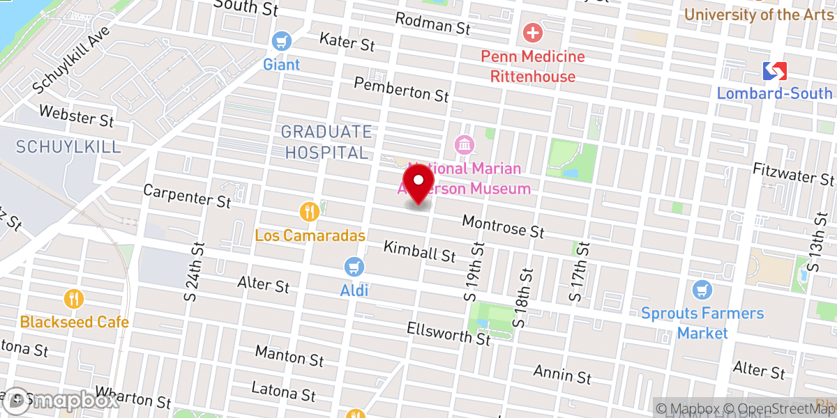 Map showing location of St Charles Borromeo Roman Catholic Church