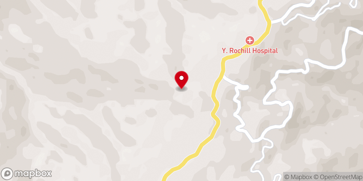 Map showing location of DC Hill Zunheboto