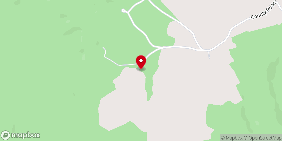 Map showing location of Bible Church