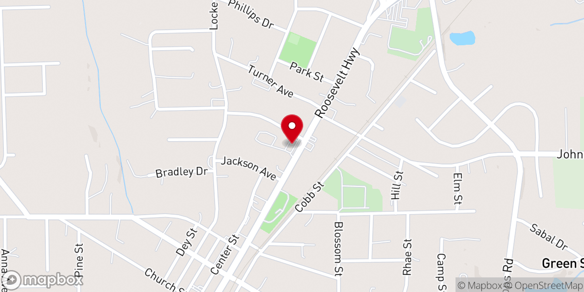 Map showing location of Abundant Grace International Ministries