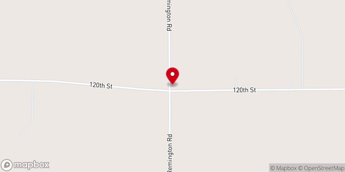 Map showing location of Steinrich Church