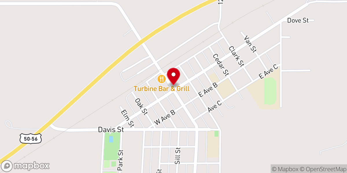 Map showing location of Life Connections Church