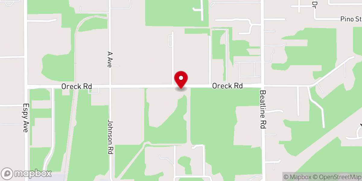 Map showing location of Long Beach Community Food Pantry
