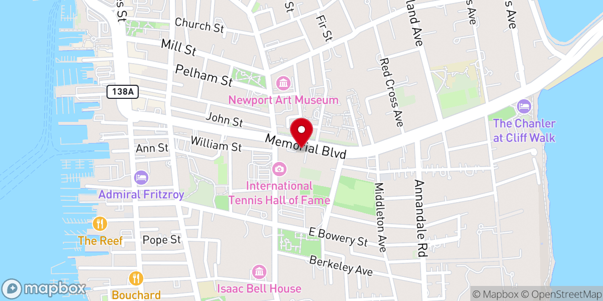 Map showing location of Salvation Army