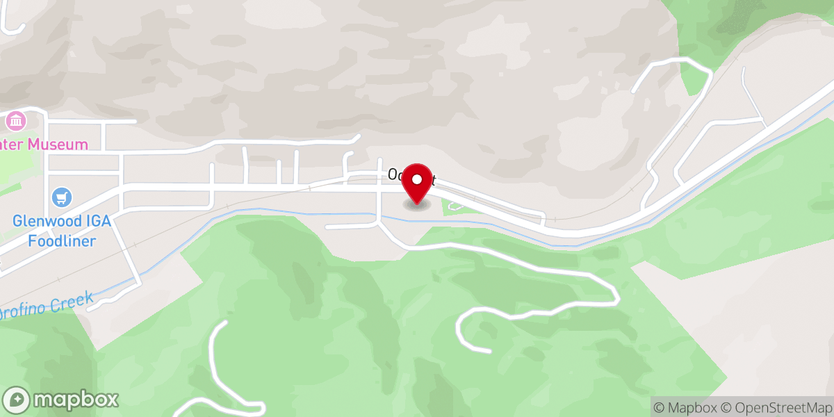 Map showing location of Orofino Tabernacle