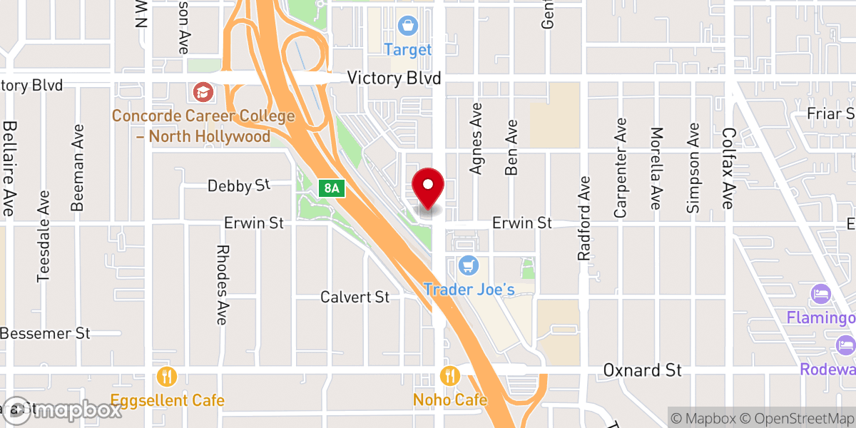 Map showing location of Flower Chapel