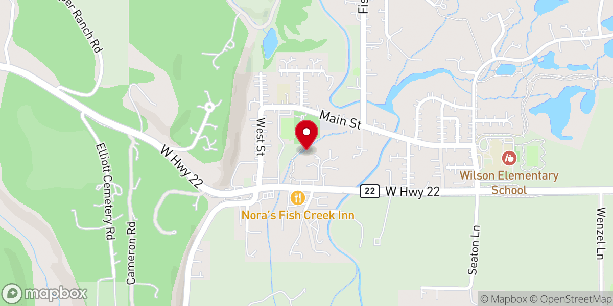 Map showing location of Christian Mission Concerns of Tennessee Inc