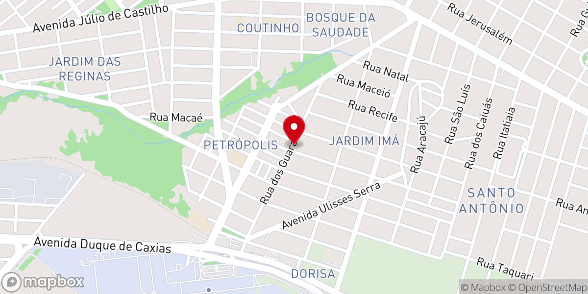 Map showing location of Igreja Evangélica Pentecostal Ministério Obras Maiores