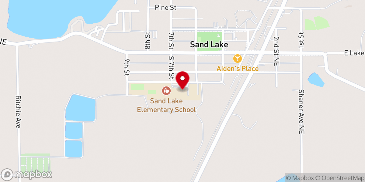 Map showing location of Living Stones Church
