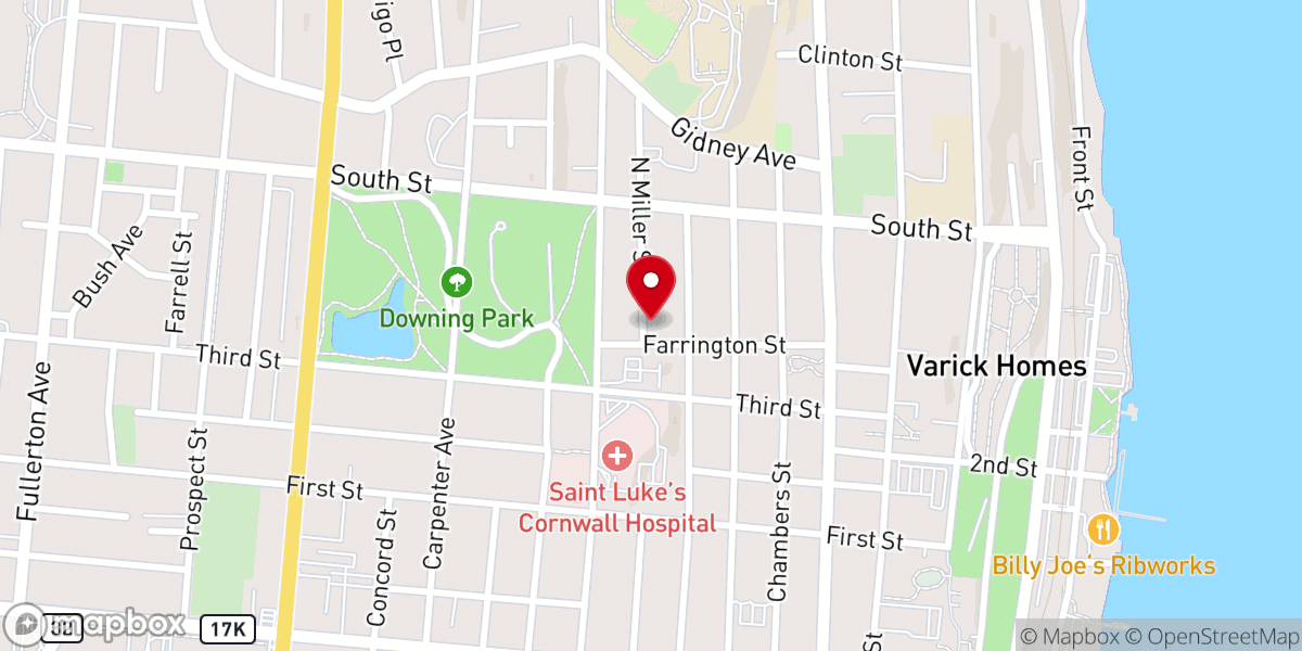 Map showing location of Soul Saving Station