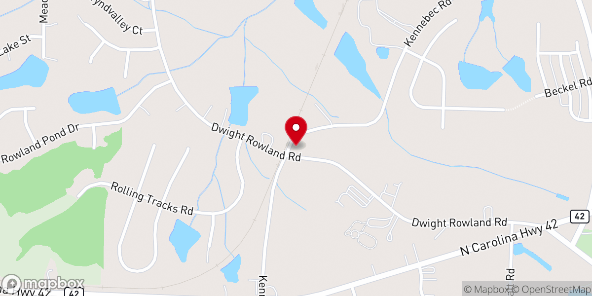 Map showing location of Freedom Worship Church