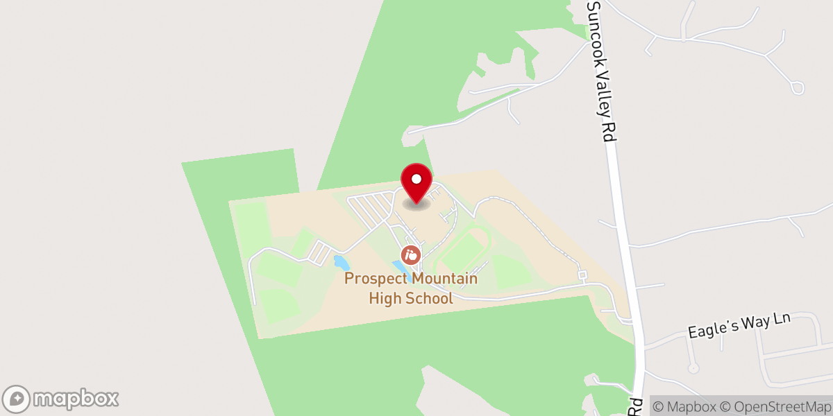 Map showing location of BeFree Community Church Alton
