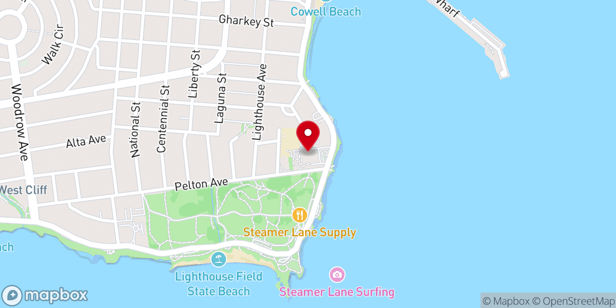Map showing location of Shrine of Saint Joseph