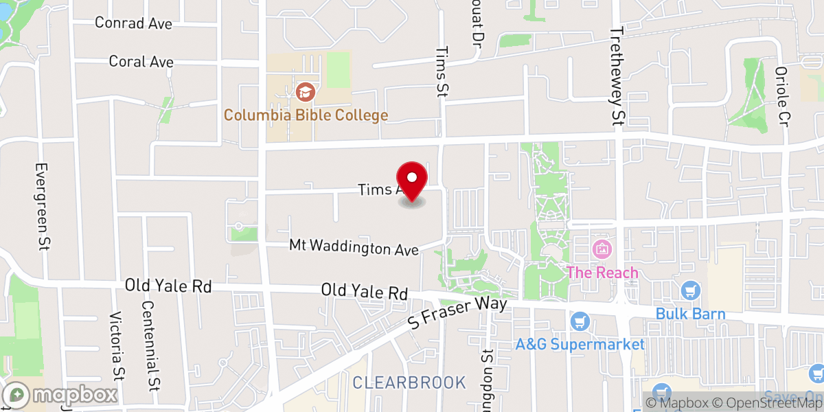 Map showing location of Tims Manor - Connective