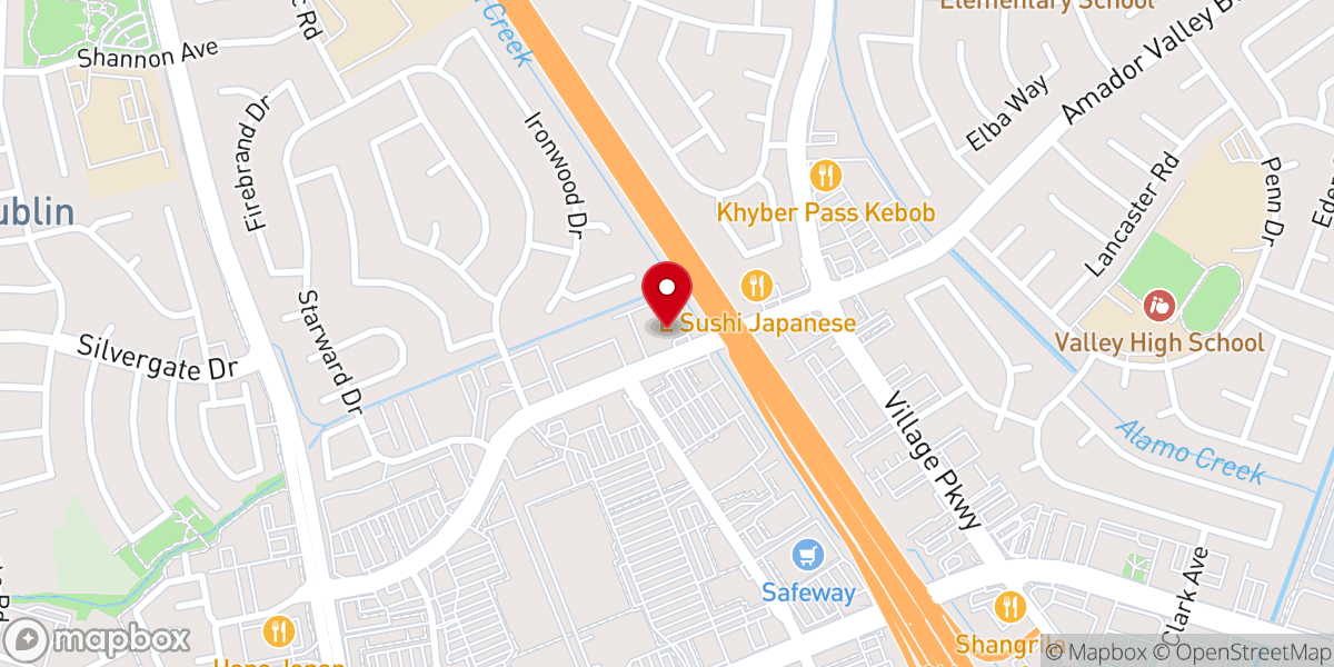 Map showing location of Resurrection Lutheran Church