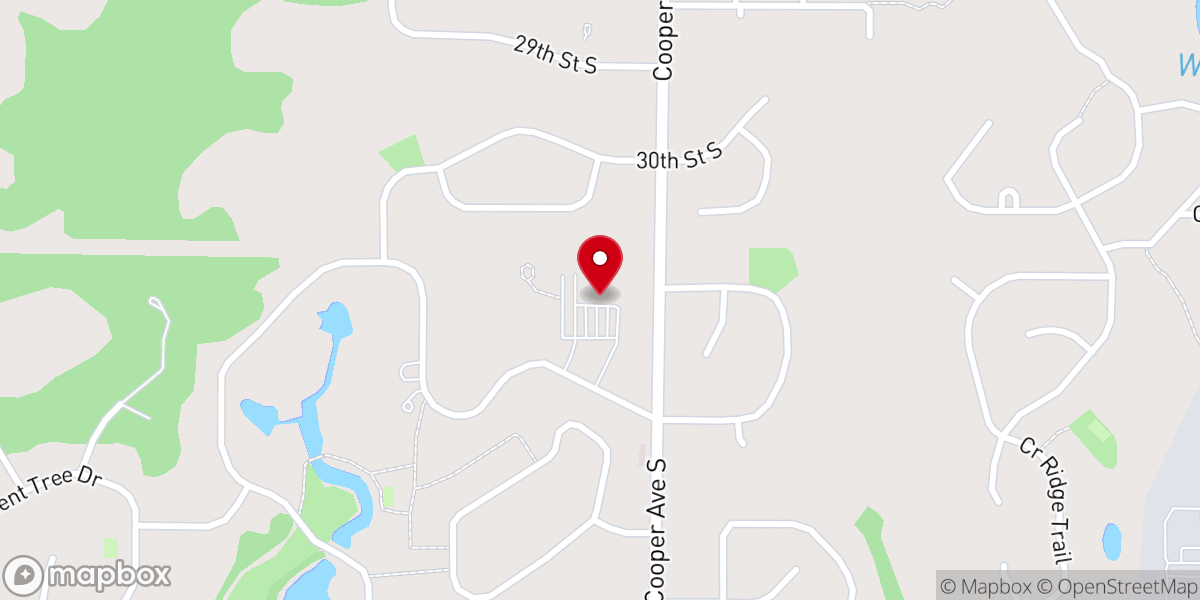 Map showing location of Holy Spirit Catholic Church