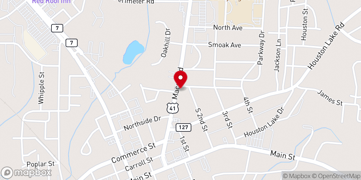 Map showing location of Iglesia Cristiana El Mana