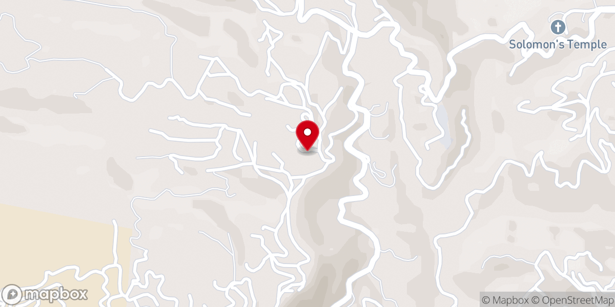 Map showing location of Tanhril Vengthar Presbyterian Church