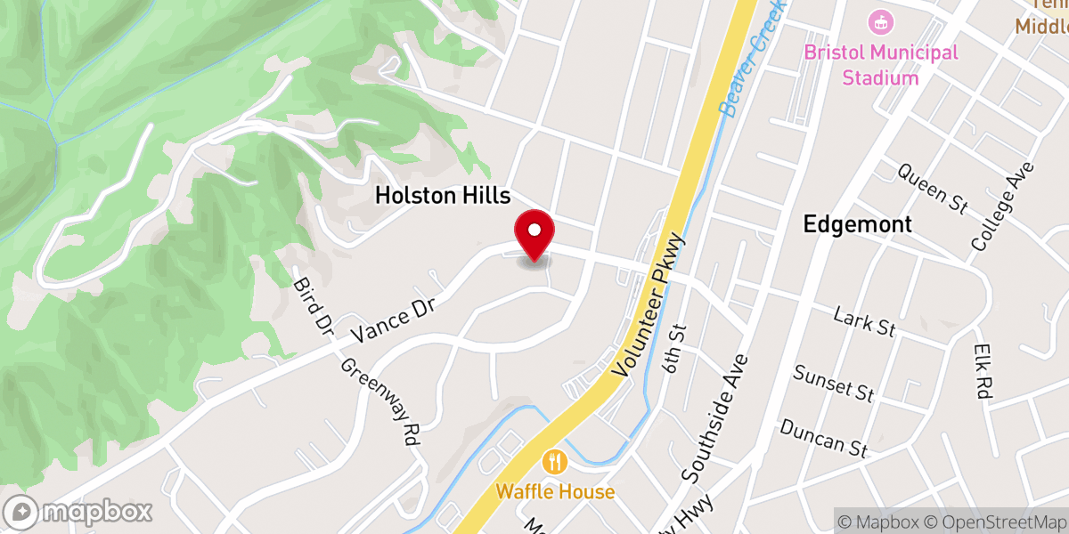 Map showing location of First United Methodist Church