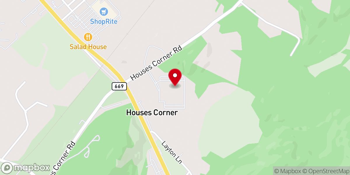 Map showing location of Sparta Evangelical Free Church