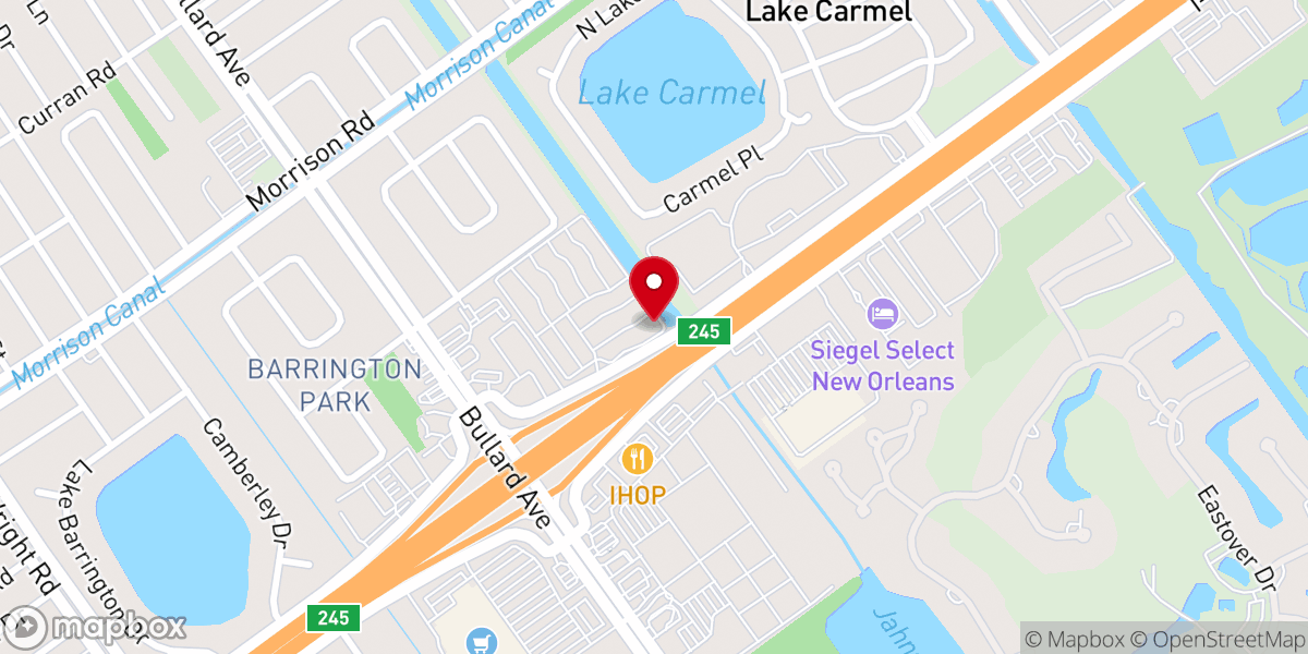 Map showing location of Zeboath Christian Center