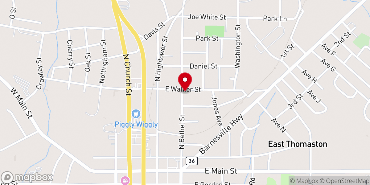 Map showing location of Mt Sinai Seventh Day Adventist