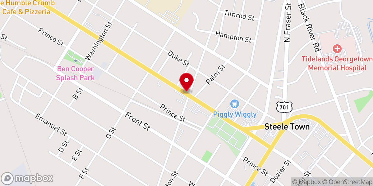 Map showing location of Johnny's Insta-Chapel of the Holy Lord Jesus Saviour St. Mary