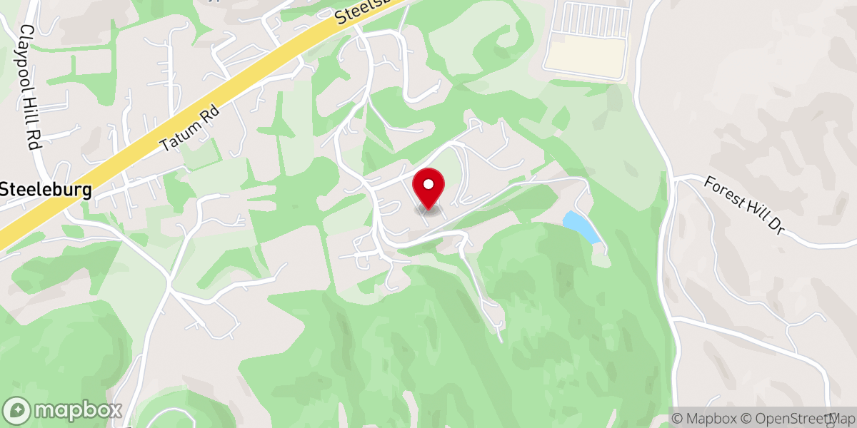Map showing location of RESTART Worship Service @ CHCC