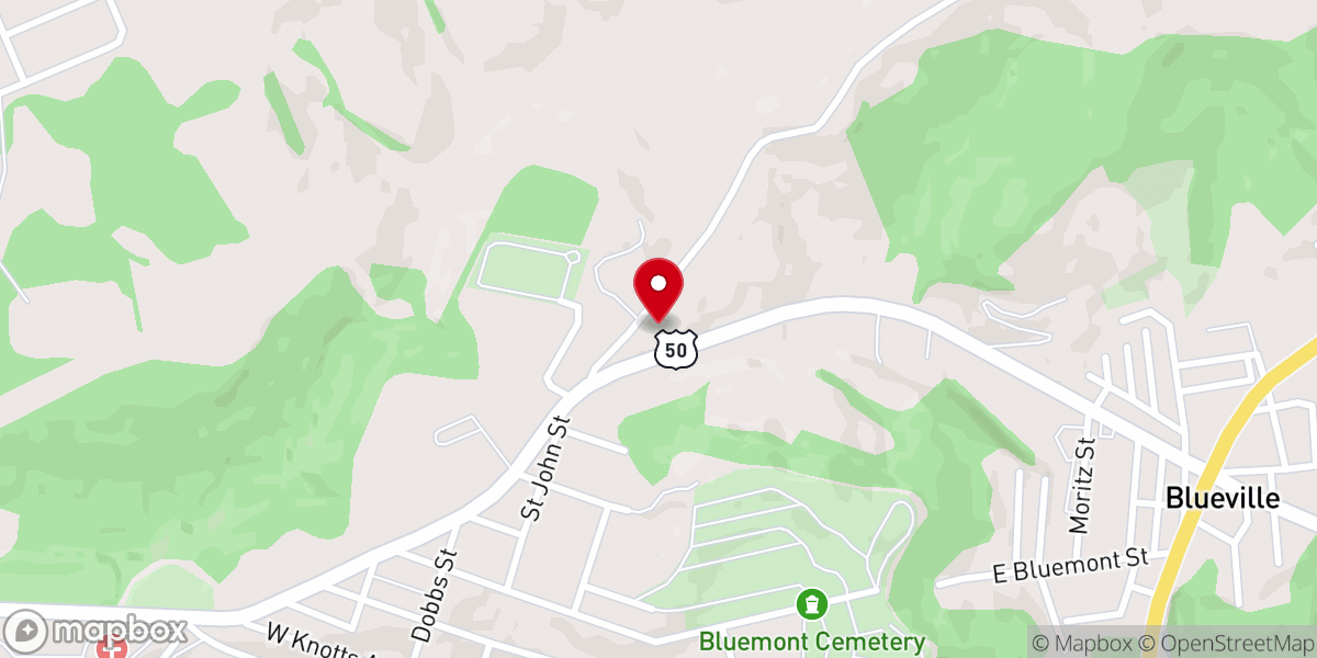 Map showing location of Good Shepherd Church