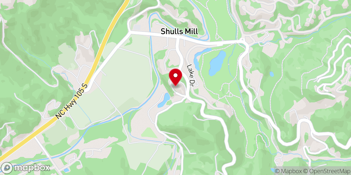 Map showing location of Hebron Colony Church