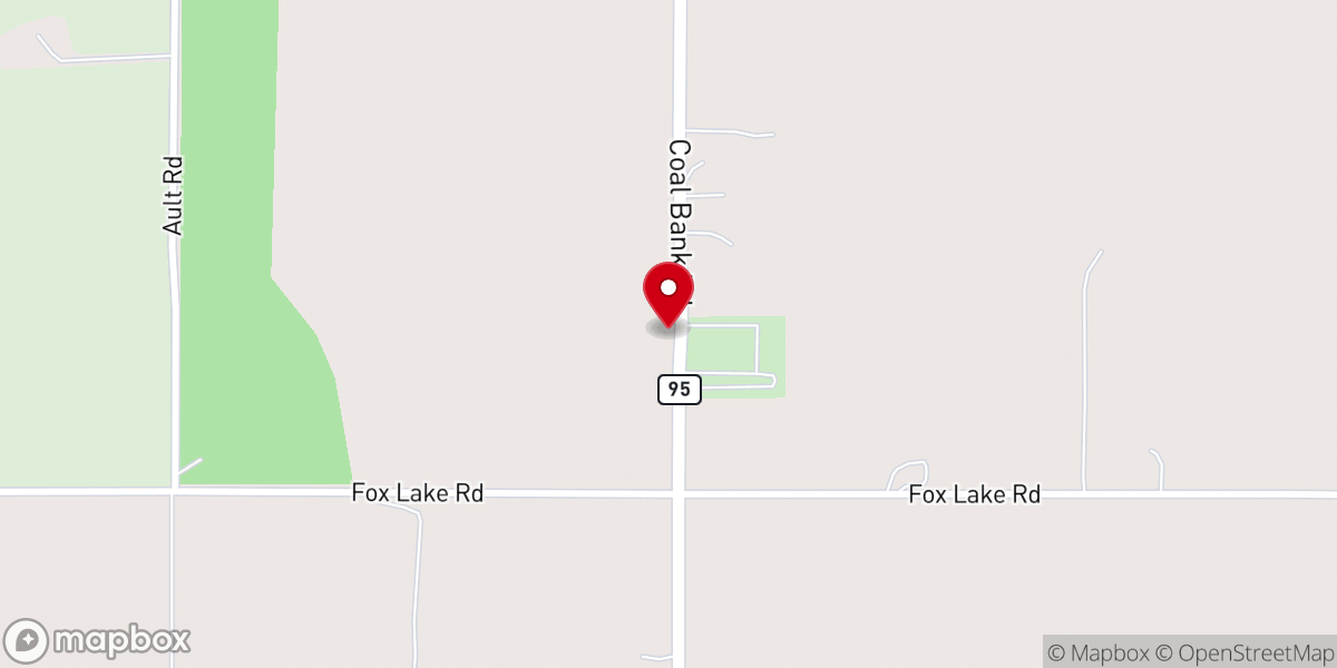 Map showing location of St Michaels Lutheran Church