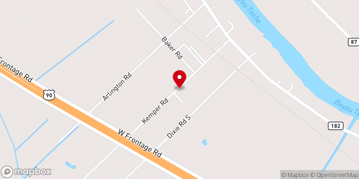 Map showing location of Church of God