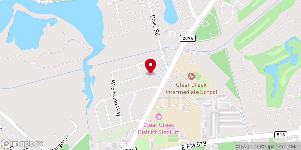Map showing location of LifePoint Church