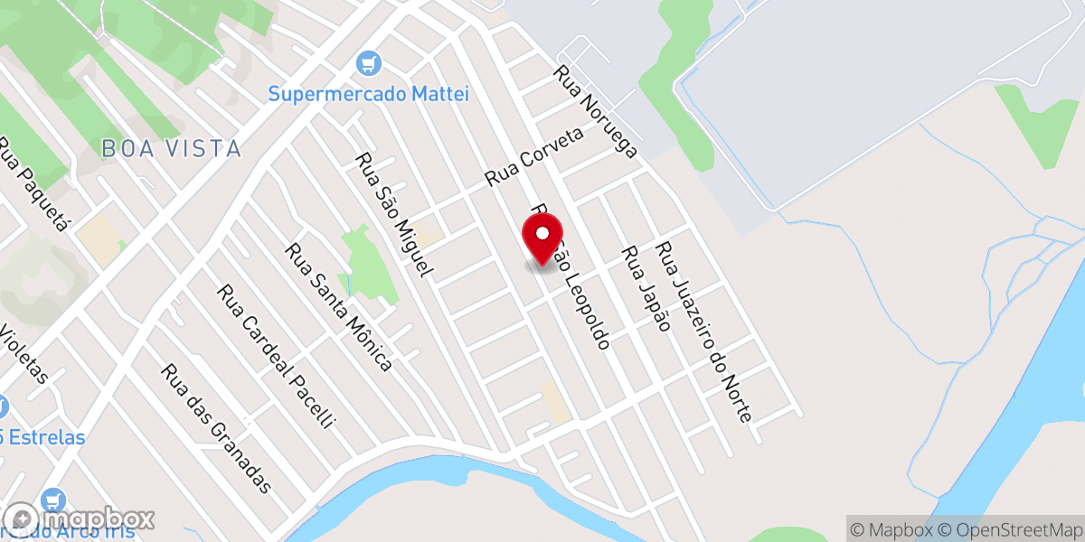 Map showing location of IEADJO - Monte Carmelo Joinville