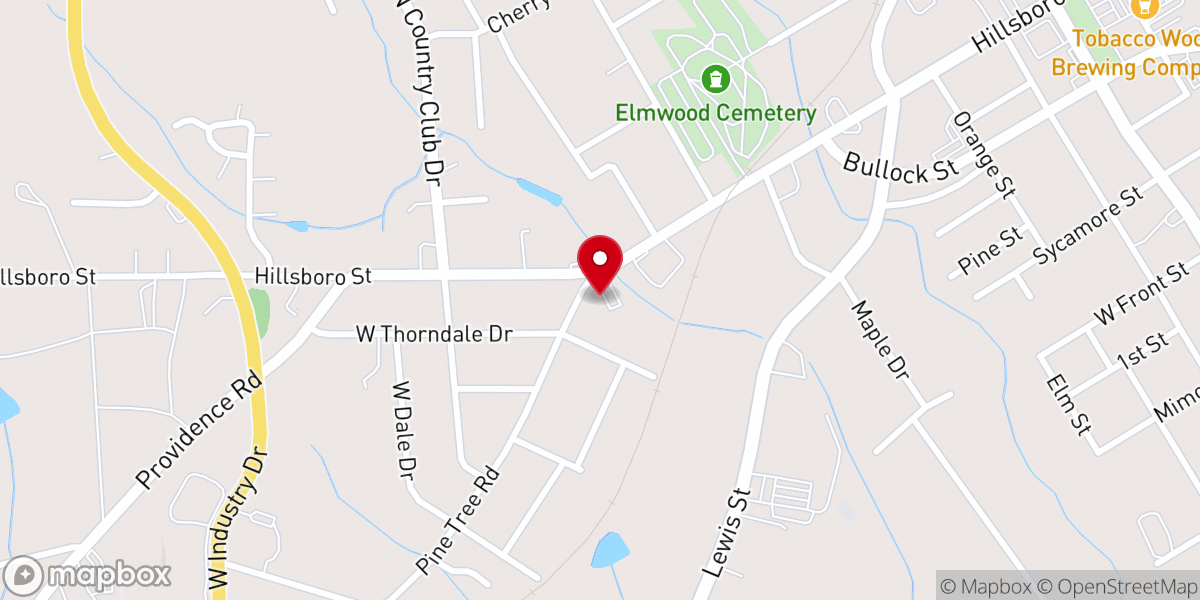 Map showing location of West Oxford Church