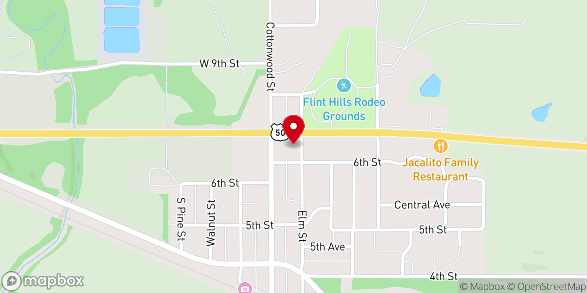 Map showing location of St Anthony's Hall