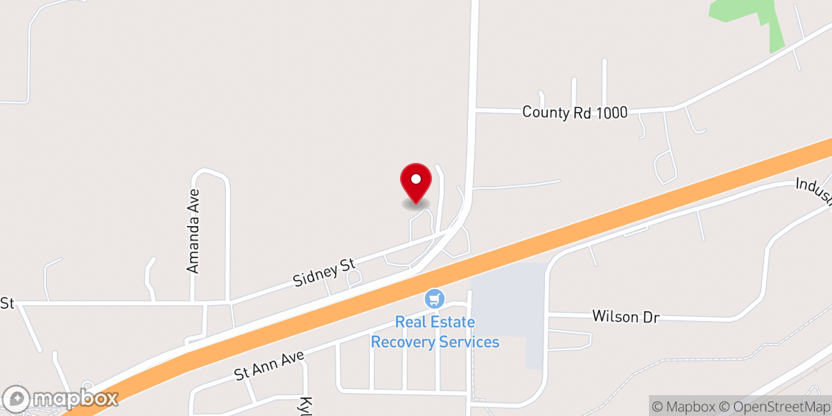 Map showing location of St James Church of Christ